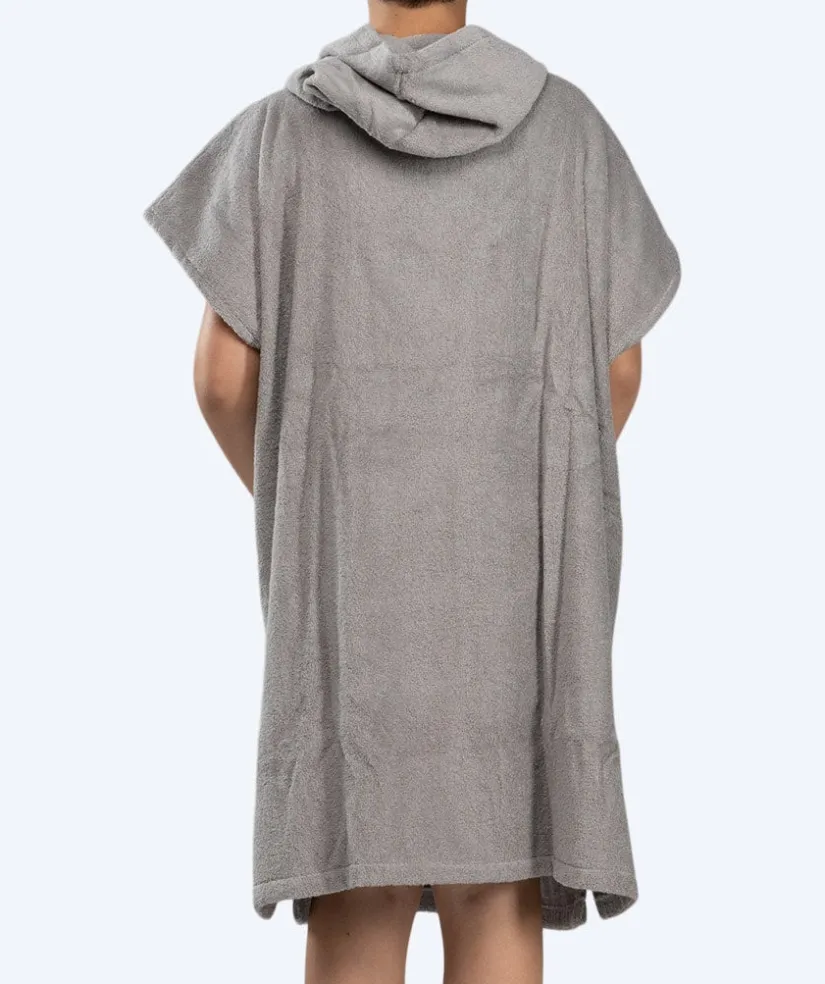 Clearance Watery badeponcho til junior (6-15) - Bomuld - Grå