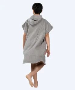 Clearance Watery badeponcho til junior (6-15) - Bomuld - Grå