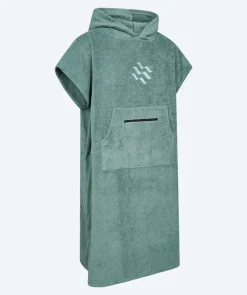 New Watery badeponcho til voksne - Bomuld - Forest Green