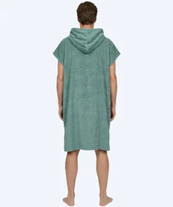 New Watery badeponcho til voksne - Bomuld - Forest Green