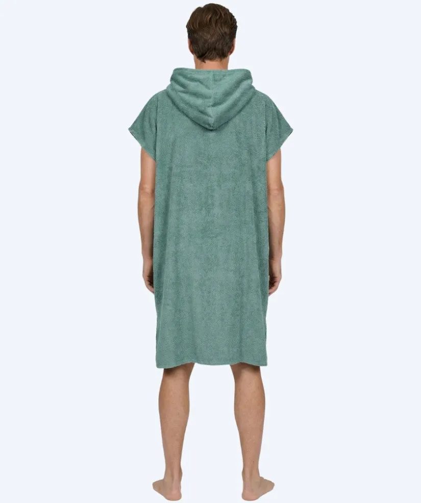 New Watery badeponcho til voksne - Bomuld - Forest Green
