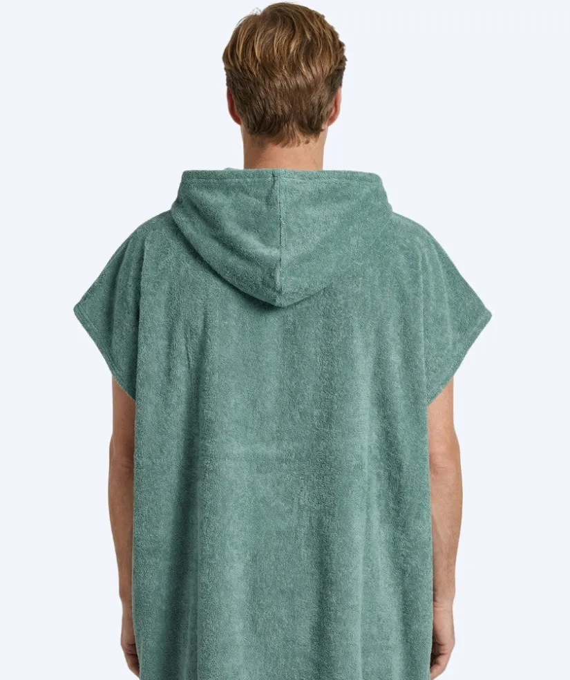 New Watery badeponcho til voksne - Bomuld - Forest Green