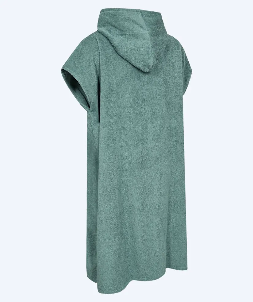 New Watery badeponcho til voksne - Bomuld - Forest Green