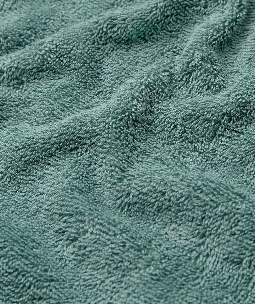 New Watery badeponcho til voksne - Bomuld - Forest Green