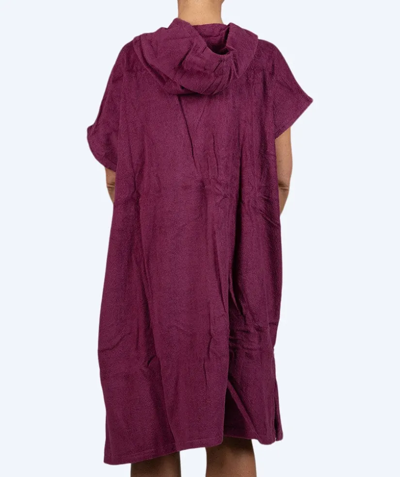 Outlet Watery badeponcho til voksne - Bomuld - Lilla