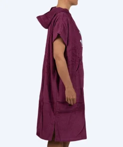 Outlet Watery badeponcho til voksne - Bomuld - Lilla