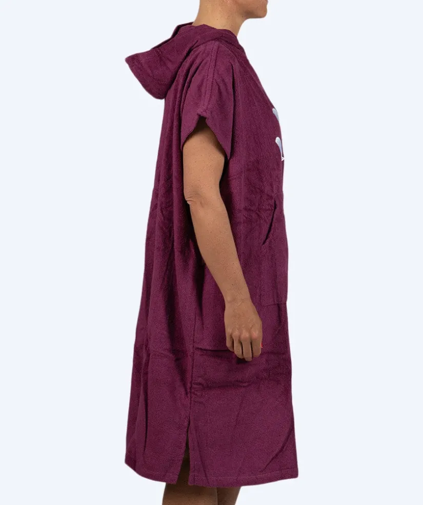 Outlet Watery badeponcho til voksne - Bomuld - Lilla