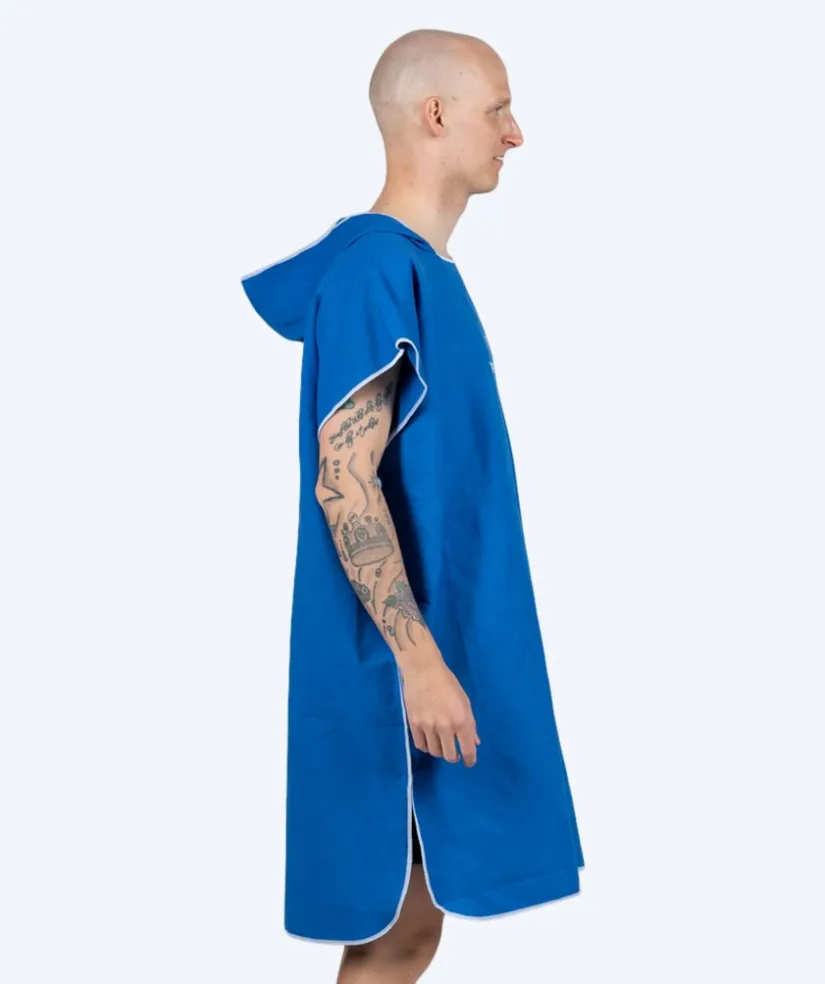 Online Watery badeponcho til voksne - Microfiber - Royal Blue