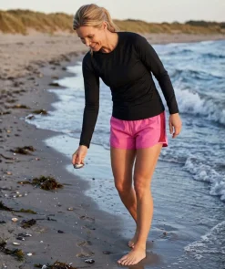 Hot Watery badeshorts til damer - Aiko - Pink/mørkerød