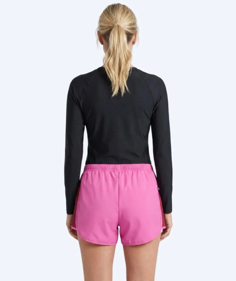 Hot Watery badeshorts til damer - Aiko - Pink/mørkerød