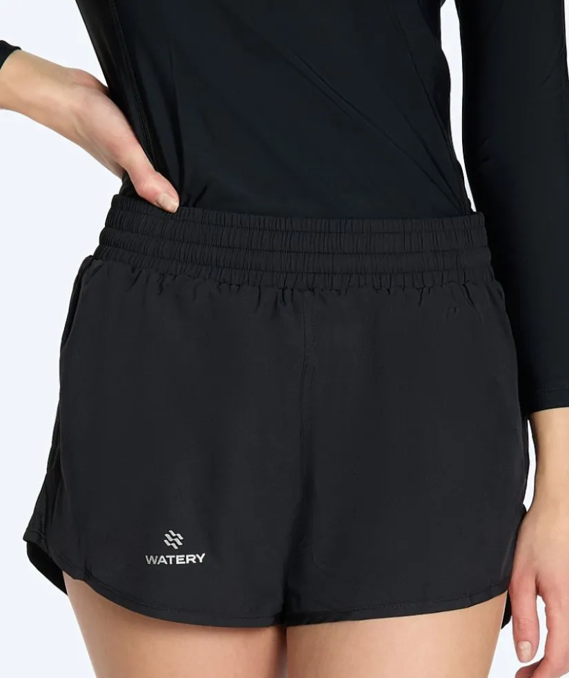 Outlet Watery badeshorts til damer - Chilton - Sort