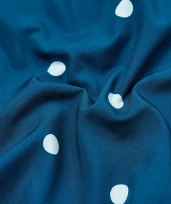 Best Watery badeshorts til mænd - Clifford Eco - Mørkeblå/hvid