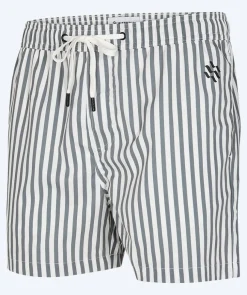 Hot Watery badeshorts til mænd - Lagoon Eco - Hvid/grå