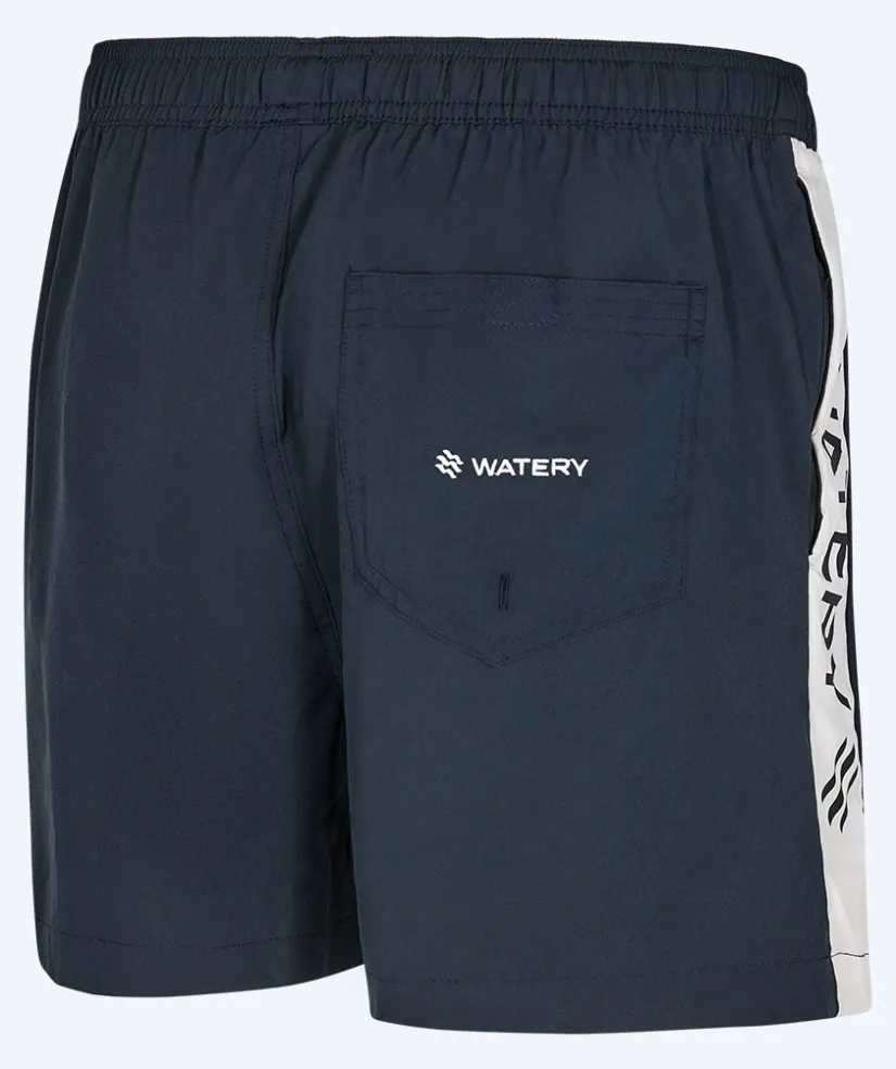 New Watery badeshorts til mænd - Signature Eco - Mørkeblå