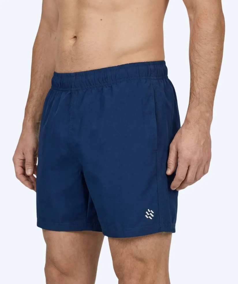 Online Watery badeshorts til mænd - Waverly - Mørkeblå