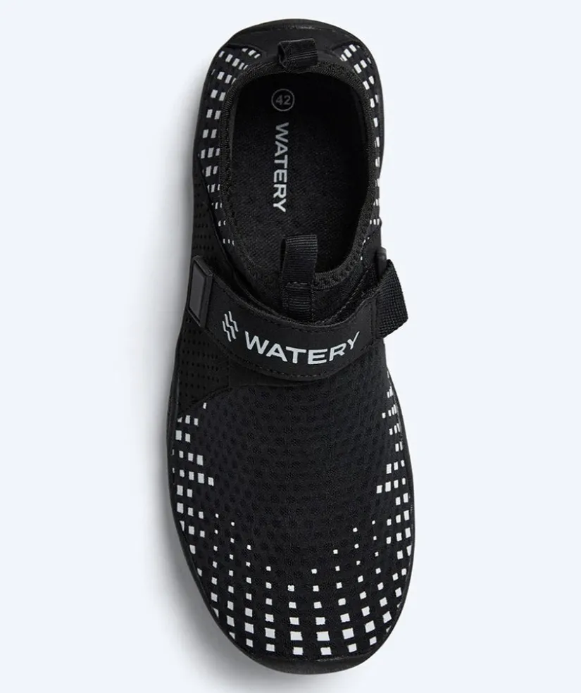 Hot Watery badesko til voksne - Devera - Sort