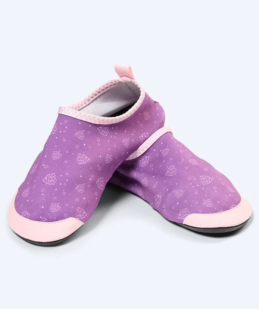 Hot Watery badesokker til børn - Seadon - Atlantic Purple