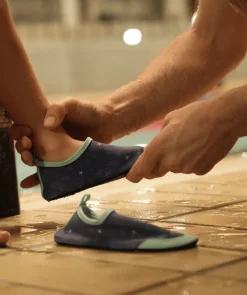 Discount Watery badesokker til børn - Seadon - Atlantic Turquoise