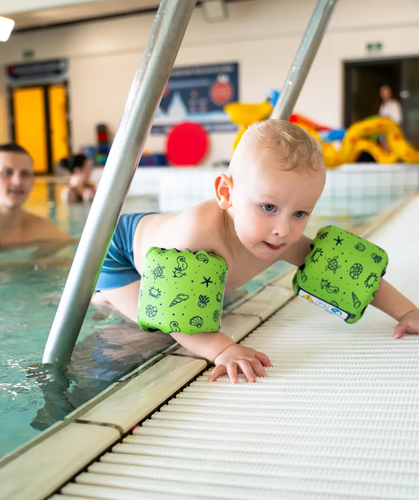 Hot Watery badevinger til børn - Splashy (11-30kg) - Lilla