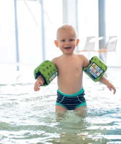 Outlet Watery badevinger til børn - Splashy (11-30kg) - Grøn