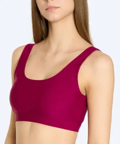 Outlet Watery bikini top til kvinder - Remington - Mørkerød
