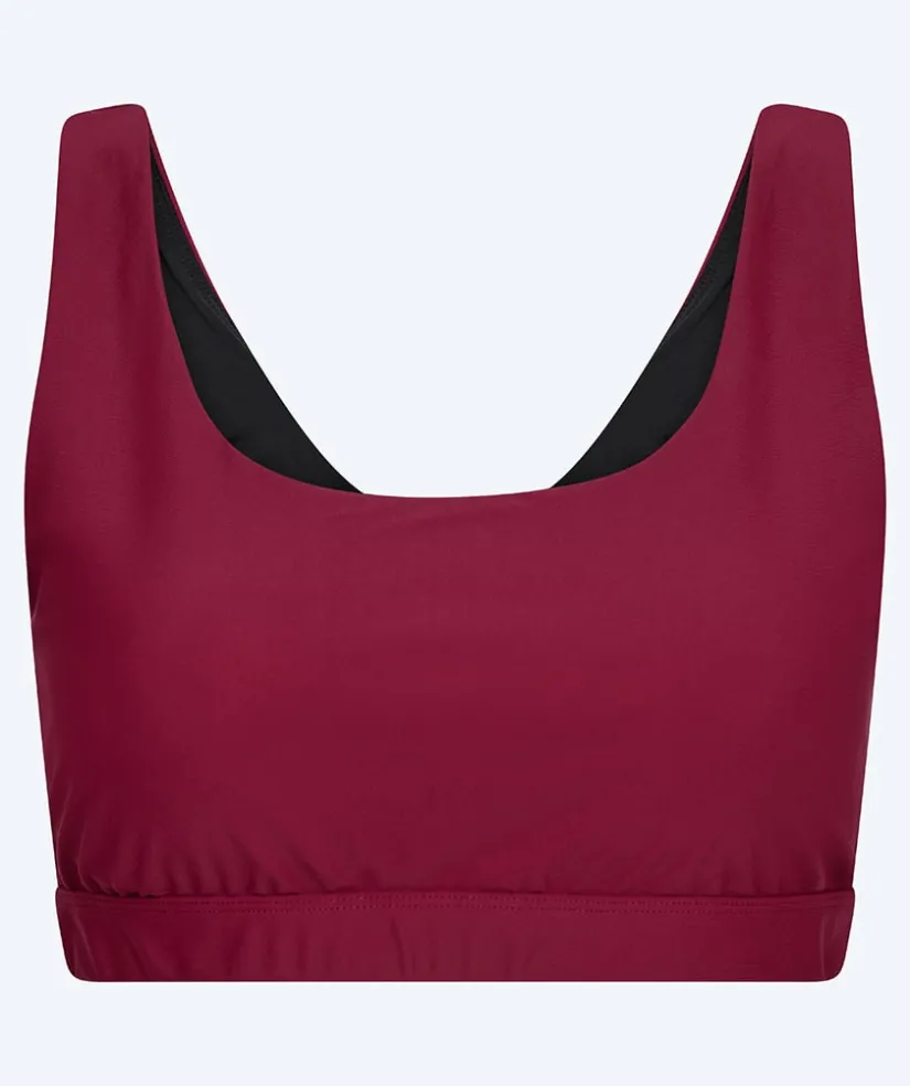 Outlet Watery bikini top til kvinder - Remington - Mørkerød