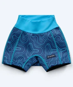 New Watery blebadebukser til børn - Thetis Youngster - Blå
