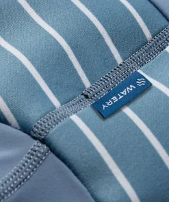 Discount Watery blebadebukser til børn - Neoprene Swim Nappy - Nordic Blue Stripes