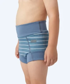Discount Watery blebadebukser til børn - Neoprene Swim Nappy - Nordic Blue Stripes