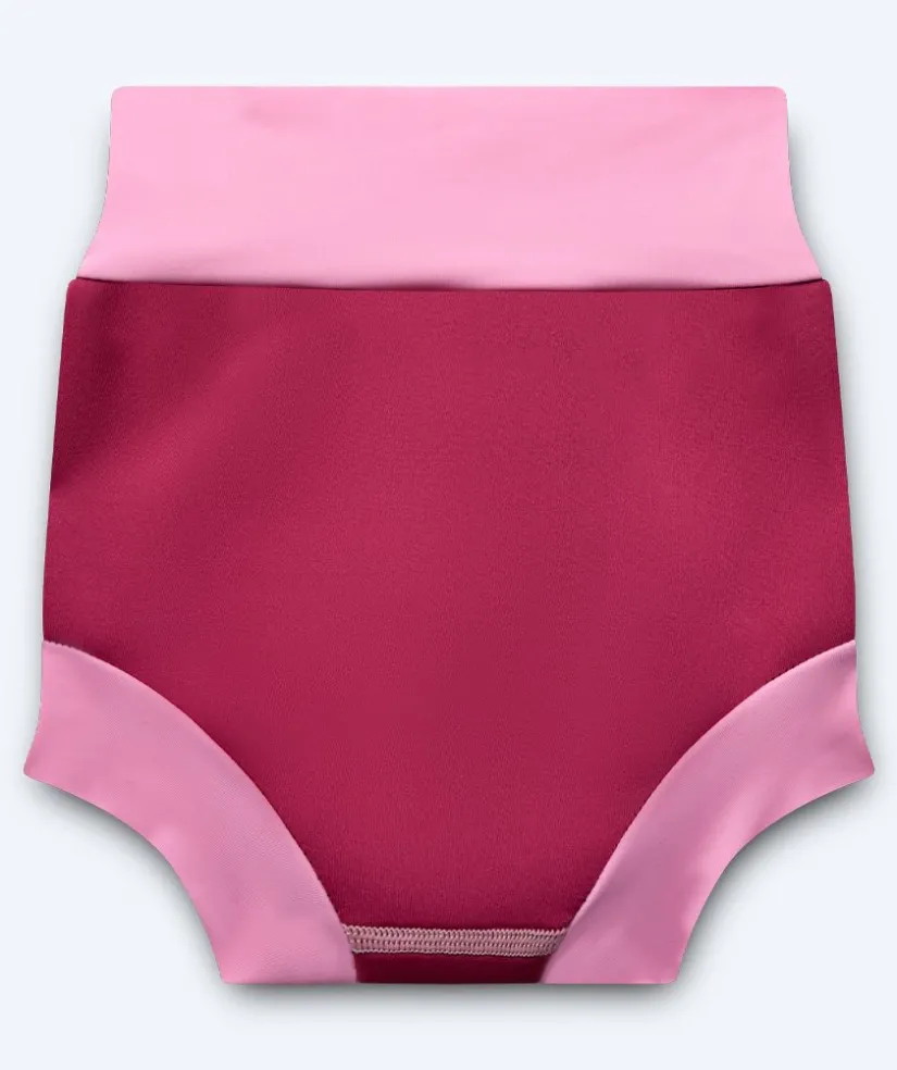 Watery blebadebukser til børn - Neoprene Swim Nappy - Atlantic Pink