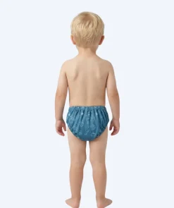 Watery blebadebukser til børn - Foss Lining Nappy - Atlantic Blue