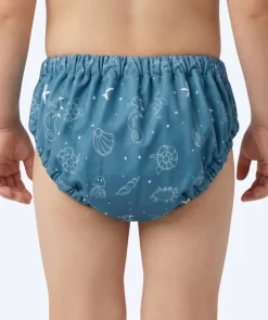 Watery blebadebukser til børn - Foss Lining Nappy - Atlantic Blue