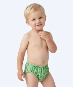 Hot Watery blebadebukser til børn - Foss Lining Nappy - Atlantic Green