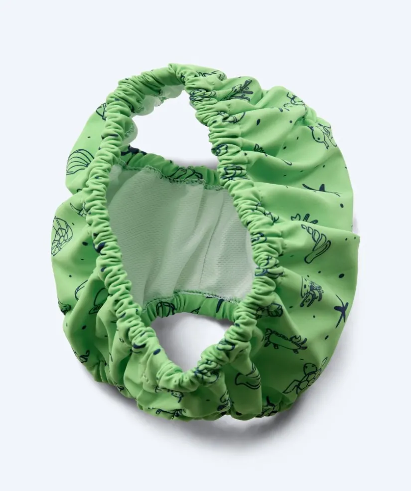 Hot Watery blebadebukser til børn - Foss Lining Nappy - Atlantic Green