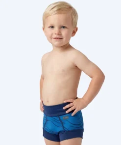 Discount Watery blebadebukser til børn - Neoprene Swim Nappy - Fjord Blue