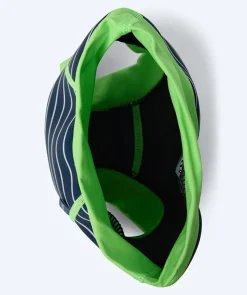 Online Watery blebadebukser til børn - Neoprene Swim Nappy - Green Stripes