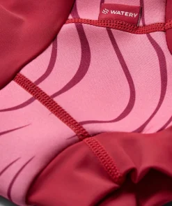Discount Watery blebadebukser til børn - Neoprene Swim Nappy - Fjord Red