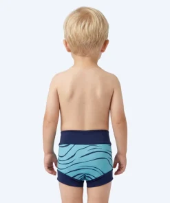 Discount Watery blebadebukser til børn - Neoprene Swim Nappy - Turquoise