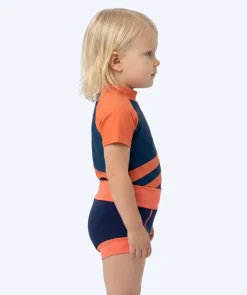 New Watery blebadebukser til børn - Neoprene Swim Nappy - Atlantic Orange