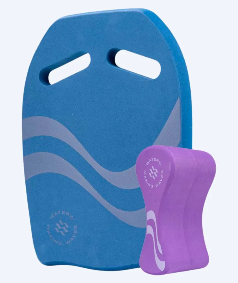 New Watery bundle med pullbuoy og svømmeplade - Heat
