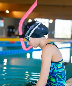 Discount Watery centersnorkel til junior (10-16) - Hydrolite - Sort