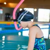 Best Watery centersnorkel til junior (10-16) - Hydrolite - Pink