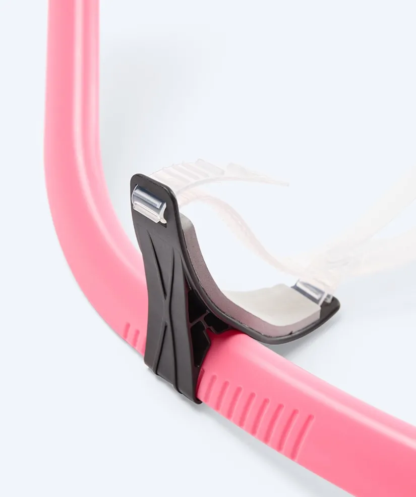 Best Watery centersnorkel til junior (10-16) - Hydrolite - Pink