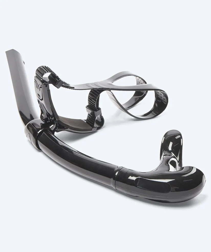 New Watery centersnorkel - Ultralight - Sort