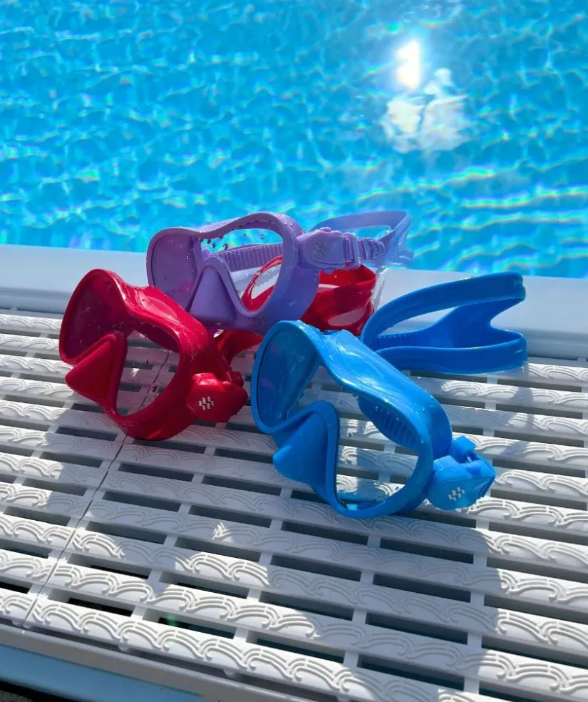 Discount Watery Combo snorkelsæt til børn - Cliff - Lyseblå