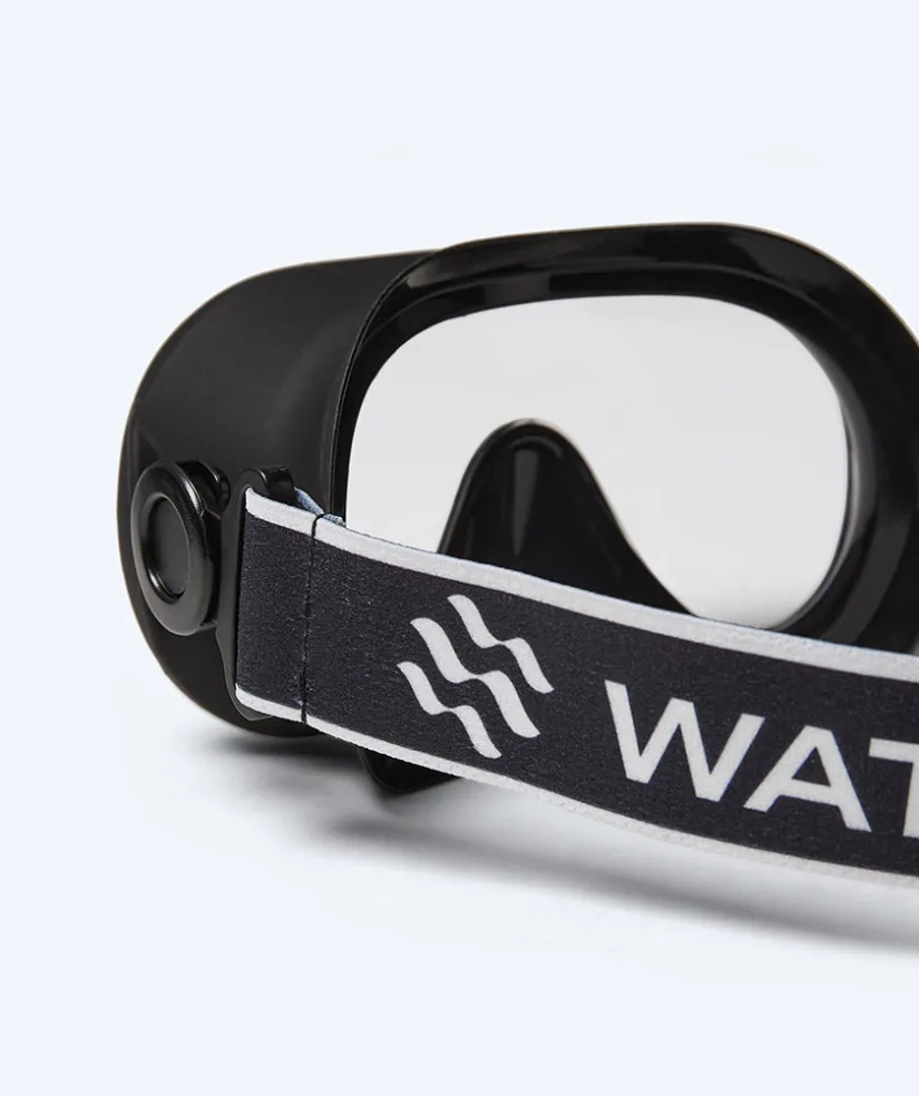 Clearance Watery Combo snorkelsæt til børn (4-10) - Alton - Sort