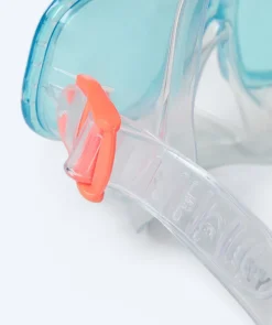 Online Watery Combo snorkelsæt til børn (4-10) - Wyre - Hvid/blå