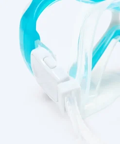 Online Watery Combo snorkelsæt til børn - Triton Semi-dry - Lyseblå