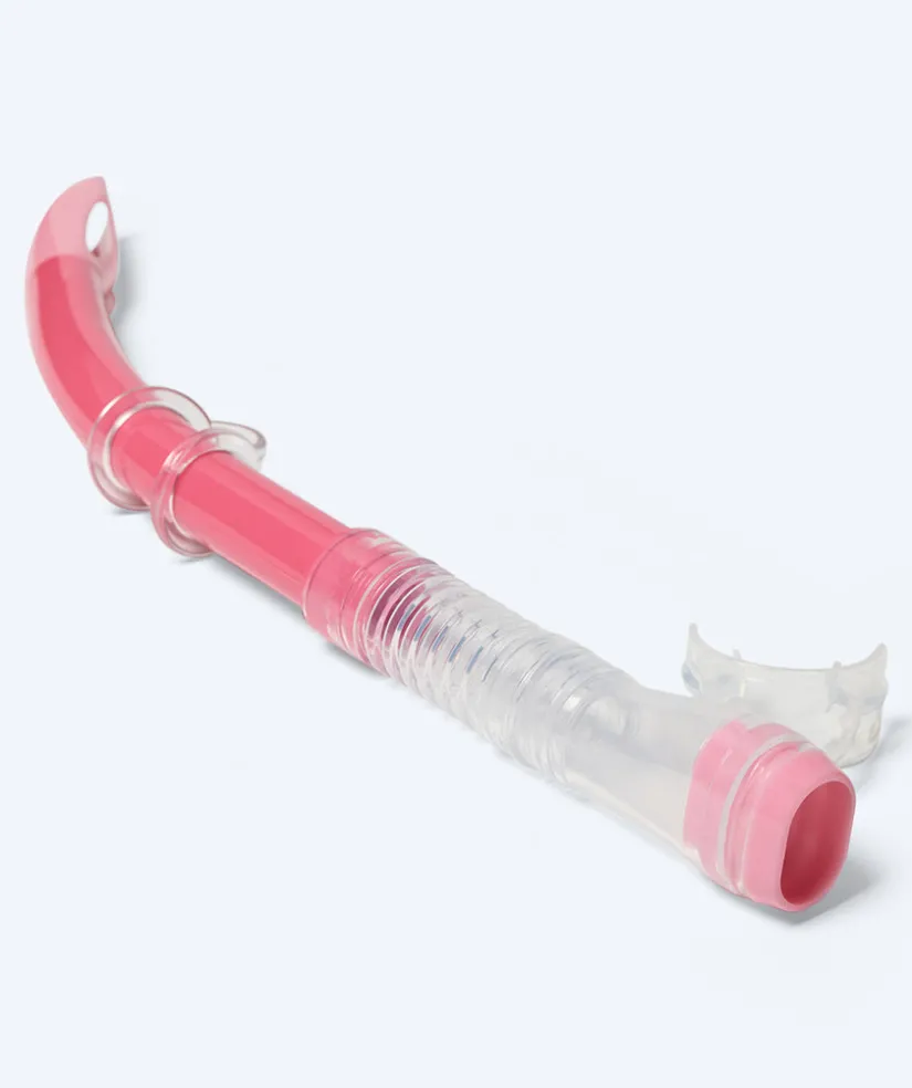 Clearance Watery Combo snorkelsæt til børn (4-10) - Tropical - Pink