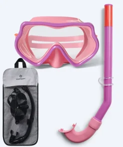 Hot Watery Combo snorkelsæt til børn (4-10) - Pulina - Lyserød/lilla